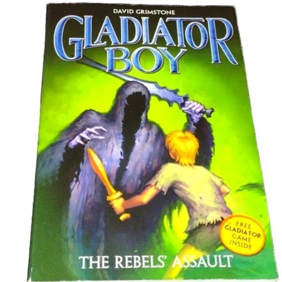 Gladiator Boy Series Softcover Books Nos. 1 to 4 pub. Grosset & Dunlap  2010 - Picture 5 of 10